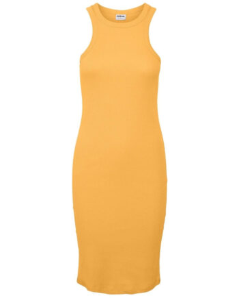 Nmmaya     Halter Neck Dress Amber Yellow