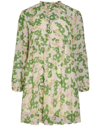 Object Dame Tunika Kjole Objkirsten Artichoke Green