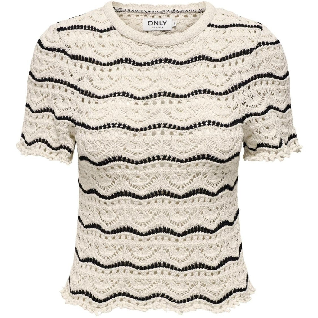 Only Dame Bluse Onlannasofia Birch Black