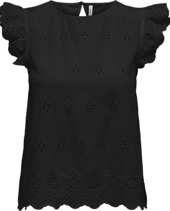 Only Dame Bluse Onllou Black