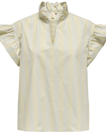 Only Dame Bluse Onlmalou Pumice Stone Cashmere Blue