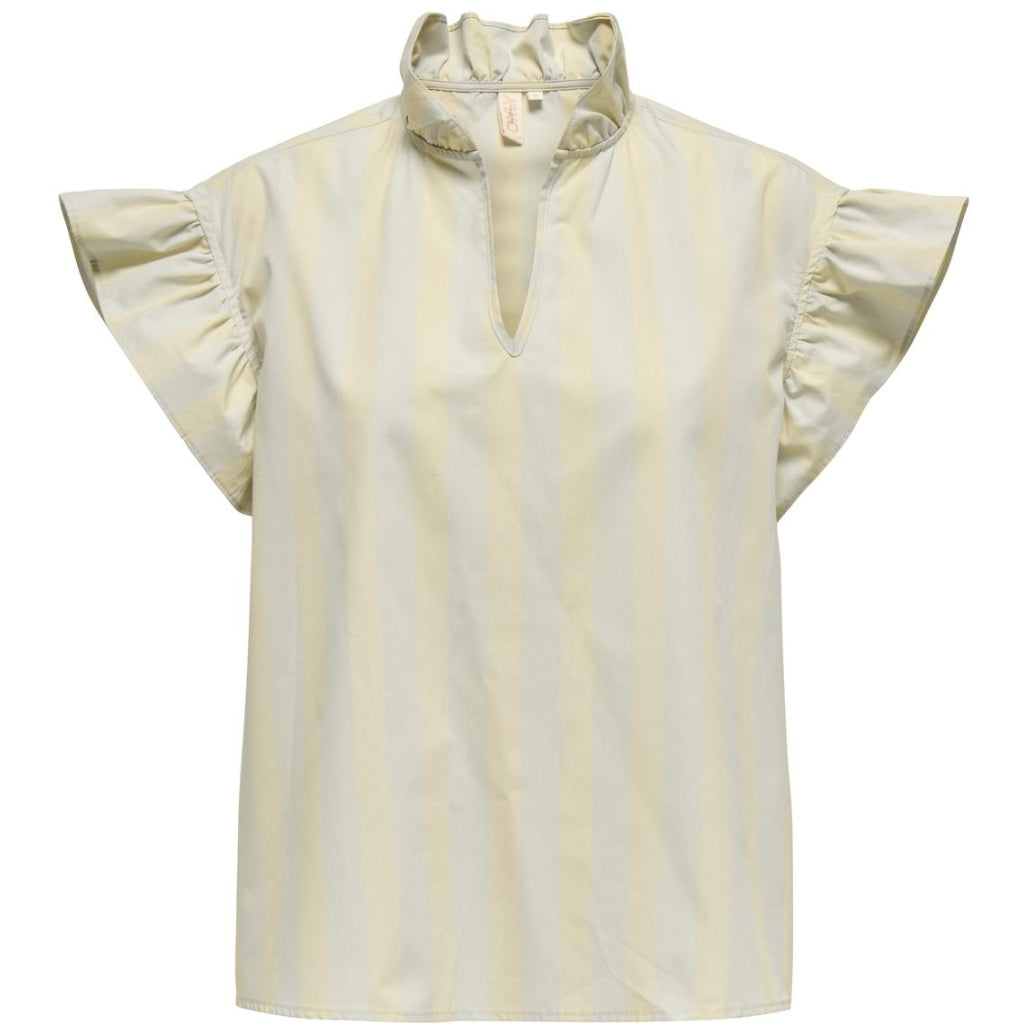 Only Dame Bluse Onlmalou Pumice Stone Cashmere Blue