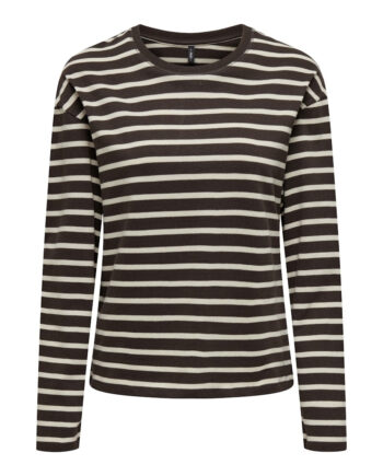 Only Dame Bluse Onlnew Black Coffee Birch