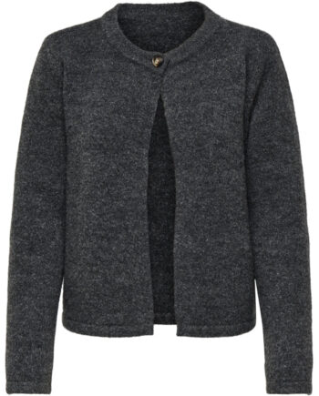 Only Dame Cardigan Onlaltos Dark Grey Melange