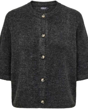 Only Dame Cardigan Onlcamilla Dark Grey Melange
