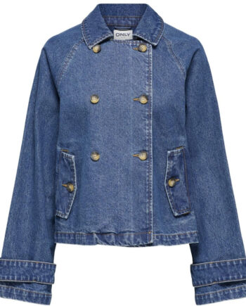 Only Dame Jakke Onlapril Medium Blue Denim