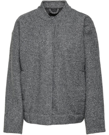 Only Dame Jakke Onlgaia Dark Grey Melange
