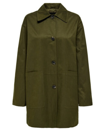Only Dame Jakke Onlkavana Dark Olive