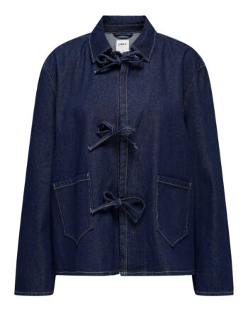 Only Dame Jakke Onlthille Dark Blue Denim Rinse