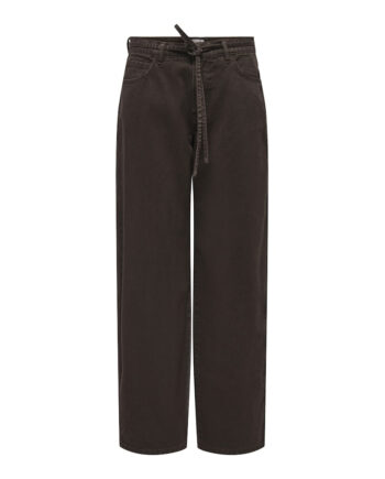 Only Dame Jeans Onlgianna Dark Brown Denim