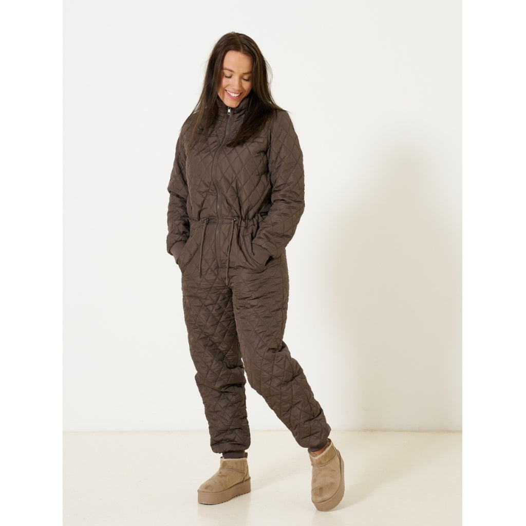 Only Dame Jumpsuit Onlpalma Chocolate Brown
