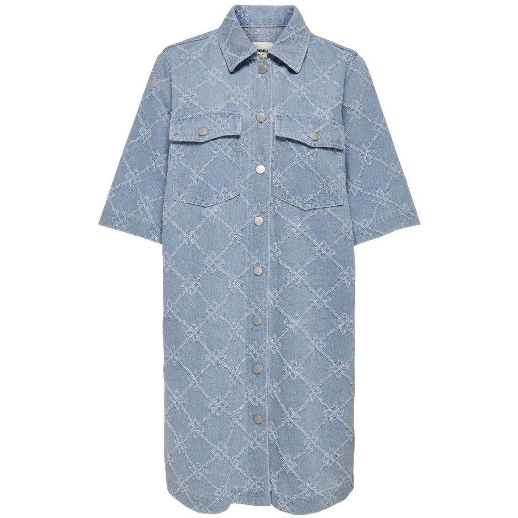 Only Dame Kjole Onlbelle Light Blue Denim