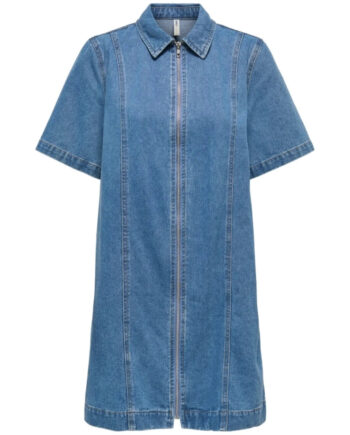 Only Dame Kjole Onlrosenheim Light Medium Blue Denim