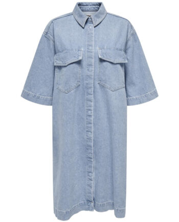 Only Dame Kjole Onlsophie Light Blue Denim