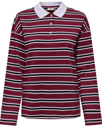 Only Dame Polo Onllara Cabernet Vera  Black White