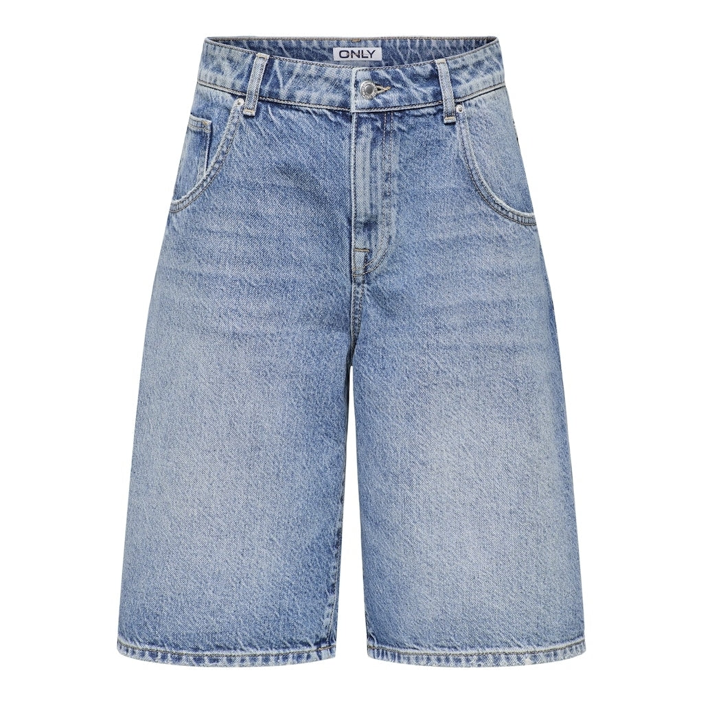 Only Dame Shorts Onlmate Medium Blue Denim