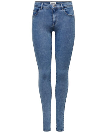 Only Dame Skinny Jeans Onlrain Medium Blue Denim