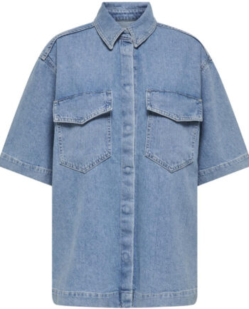 Only Dame Skjorte Onlsophie Light Blue Denim