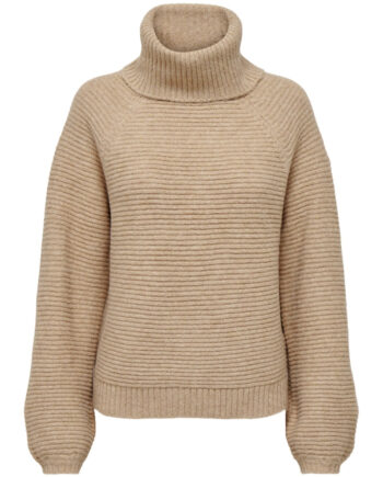 Only Dame Strik Onlallie Irish Cream Melange