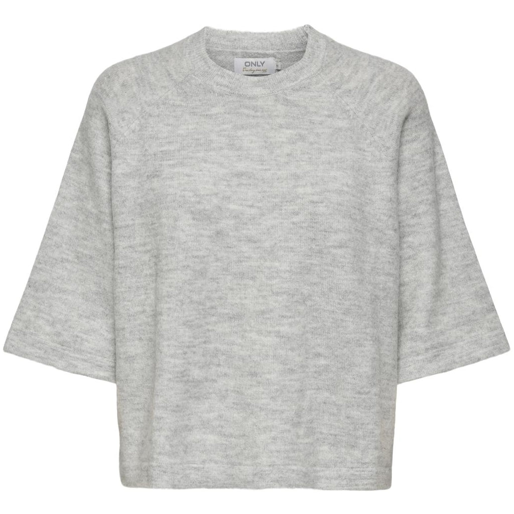 Only Dame Strik Onlsimoni Light Grey Melange