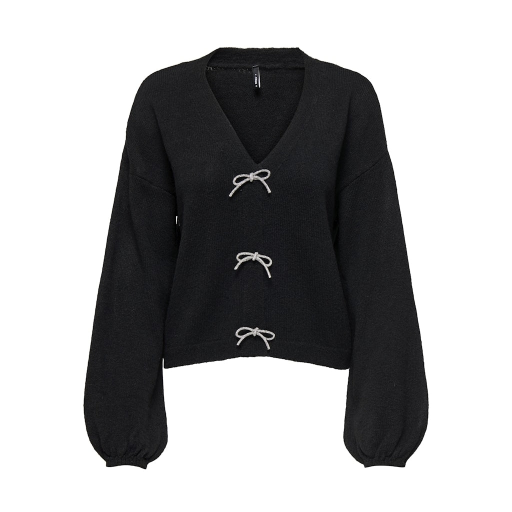 Only Dame Strik Trøje Onldonna Black