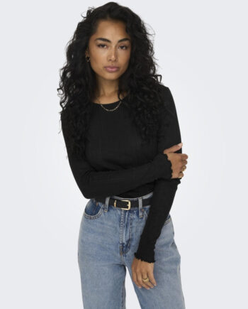 Only Dame Top Onlcarlotta Black