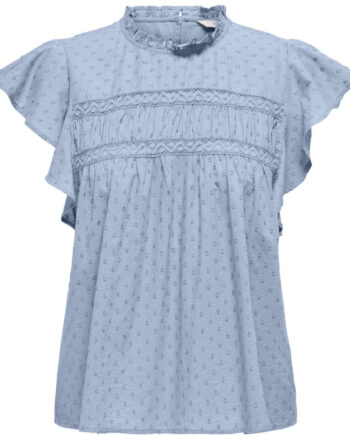 Only Dame Top Onlkatti Cashmere Blue