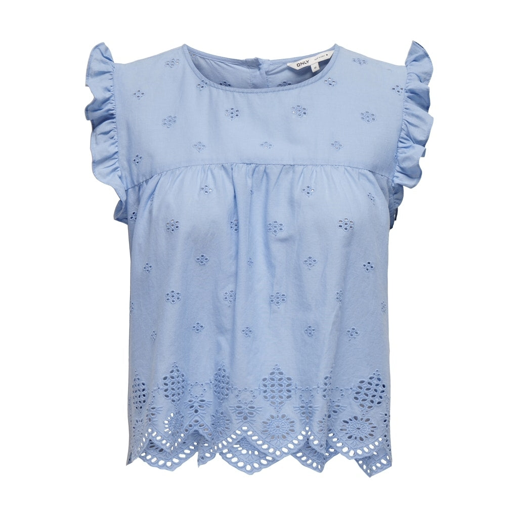 Only Dame Top Onlsilla Bel Air Blue