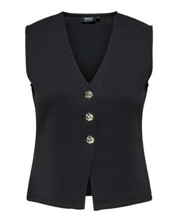 Only Dame Vest Onlnaomi Black