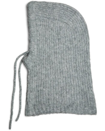 Pieces Dame Balaclava Pcnambi Light Grey Melange