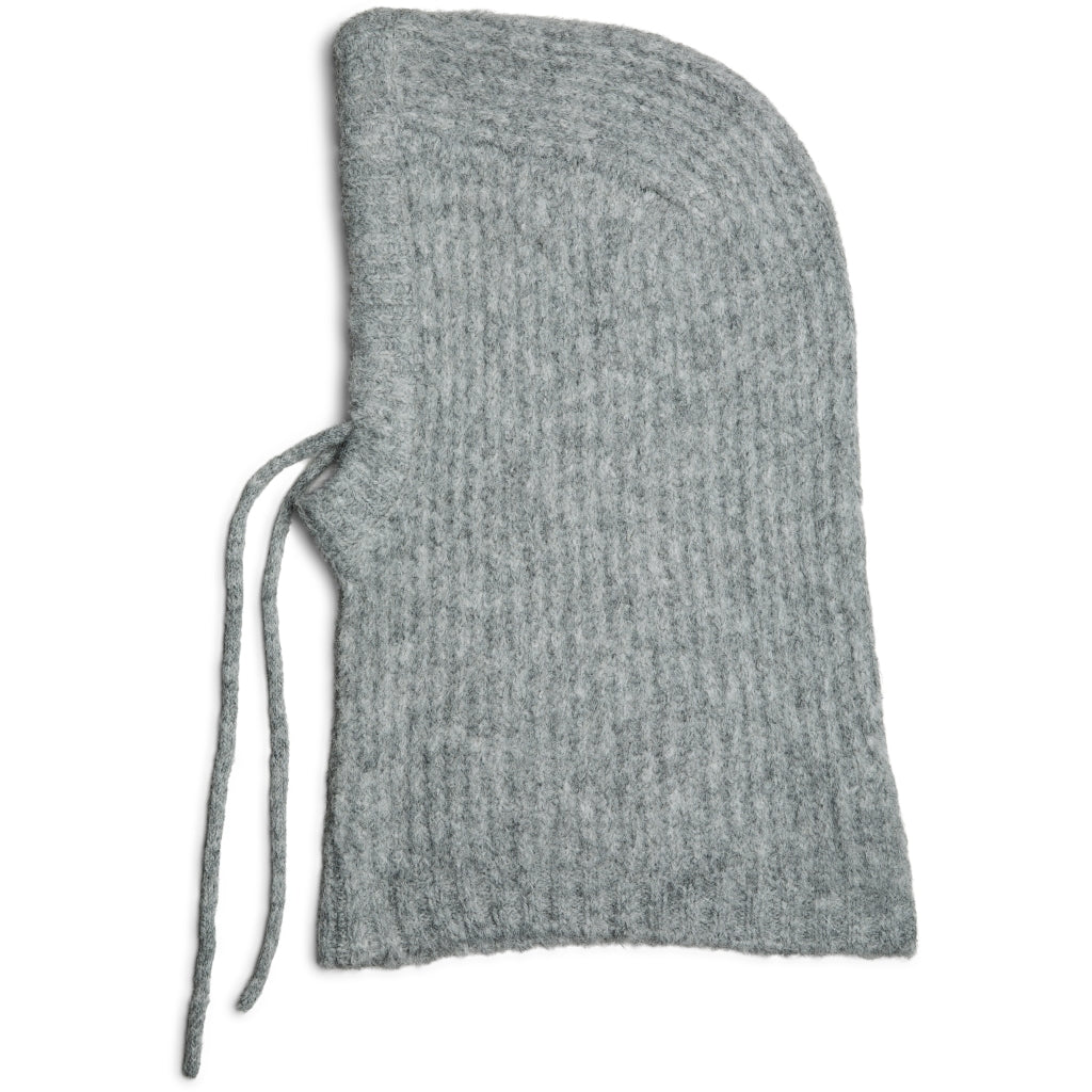 Pieces Dame Balaclava Pcnambi Light Grey Melange