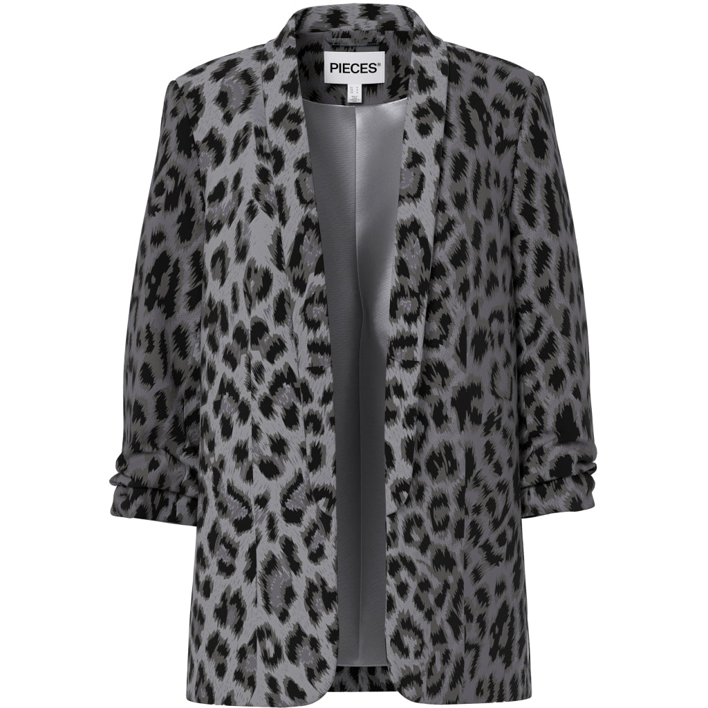 Pieces Dame Blazer Pcbosella Grey Leo