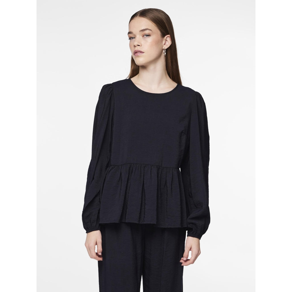 Pieces Dame Bluse Pcniko Night Sky