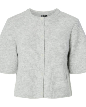 Pieces Dame Cardigan Pcsilly Light Grey Melange