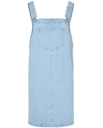 Pieces Dame Denimkjole Pcmonica Light Blue Denim