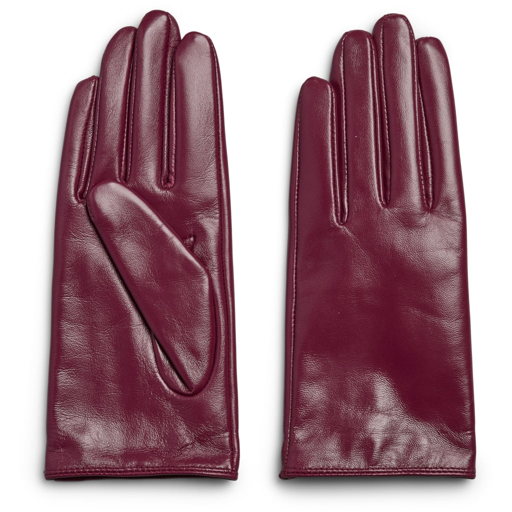 Pieces Dame Handsker Pcmarietta Tawny Port