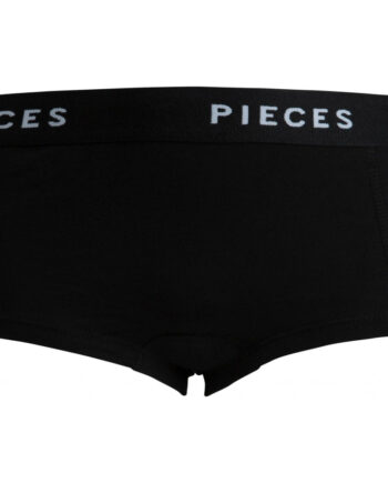 Pieces Dame Hipsters Pclogo Lady Black