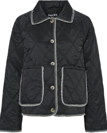 Pieces Dame Jakke Pcnaima Black Cloud Dancer Tread