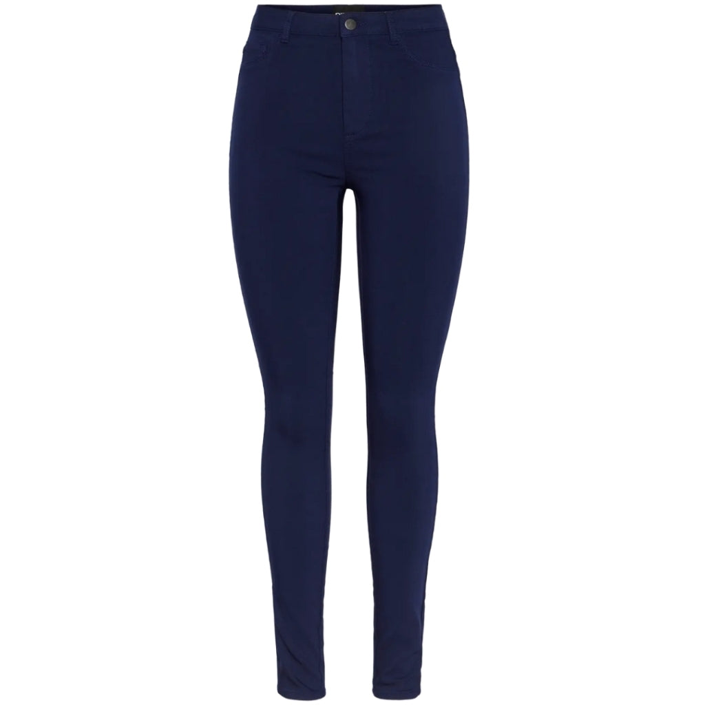 Pieces Dame Jeans Pchighskin Maritime Blue