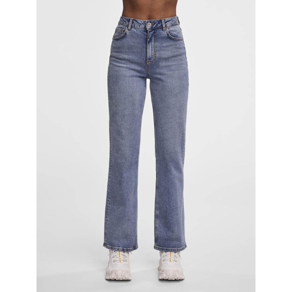 Pieces Dame Jeans Pcholly Medium Blue Denim