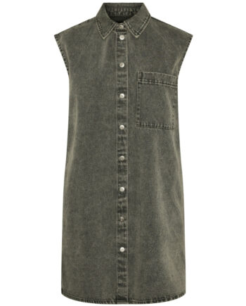 Pieces Dame Kjole Pcabbi Light Grey Melange