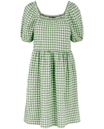 Pieces Dame Kjole Pclilla Turtle Green