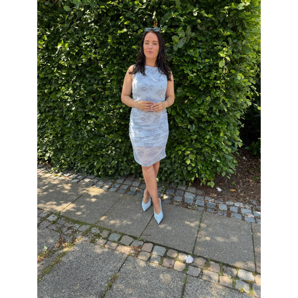 Pieces Dame Kjole Pcmerry Cashmere Blue