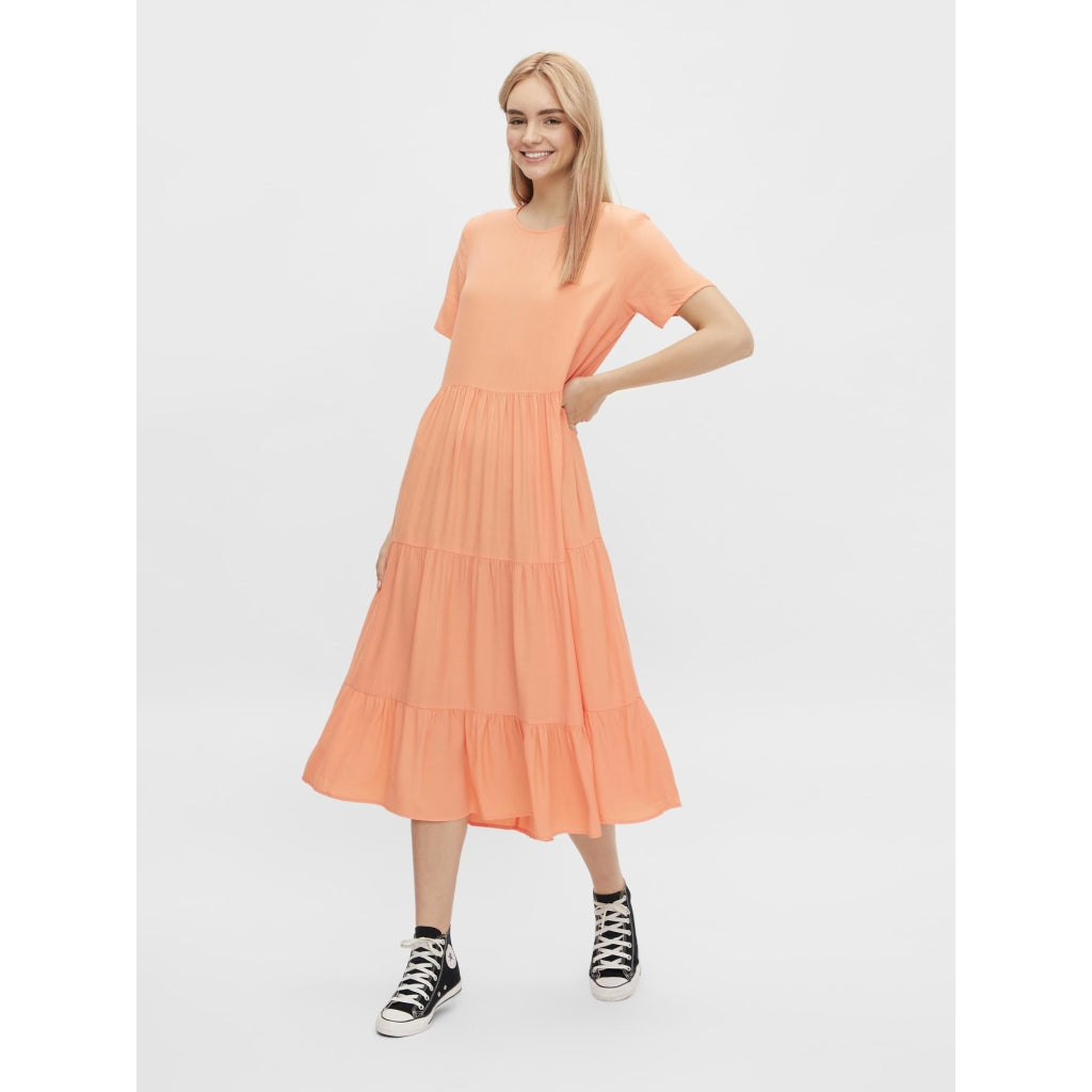 Pieces Dame Kjole Pcsolida Muskmelon