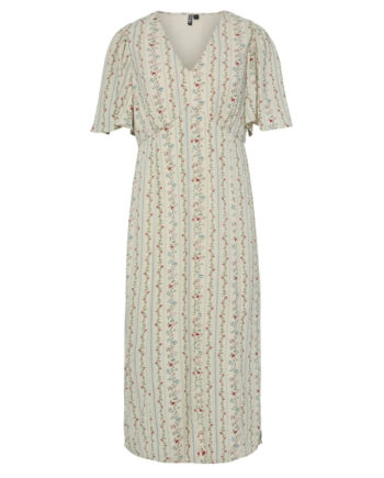 Pieces Dame Kjole Pctaitlyn Birch Striped Flower