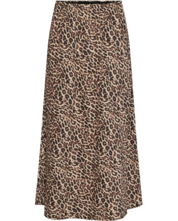 Pieces Dame Nederdel Pcfranan Black Leo