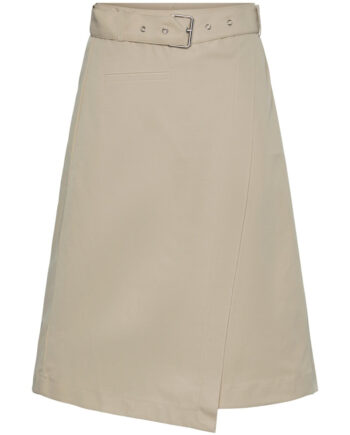 Pieces Dame Nederdel Pcjenni White Pepper