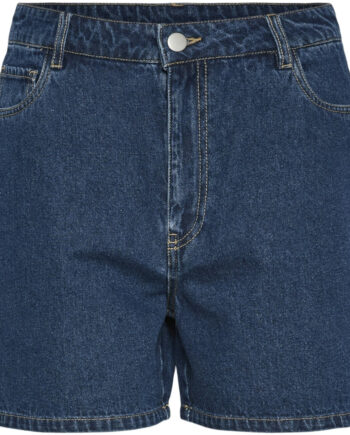 Pieces Dame Shorts Pcabbi Medium Blue Denim