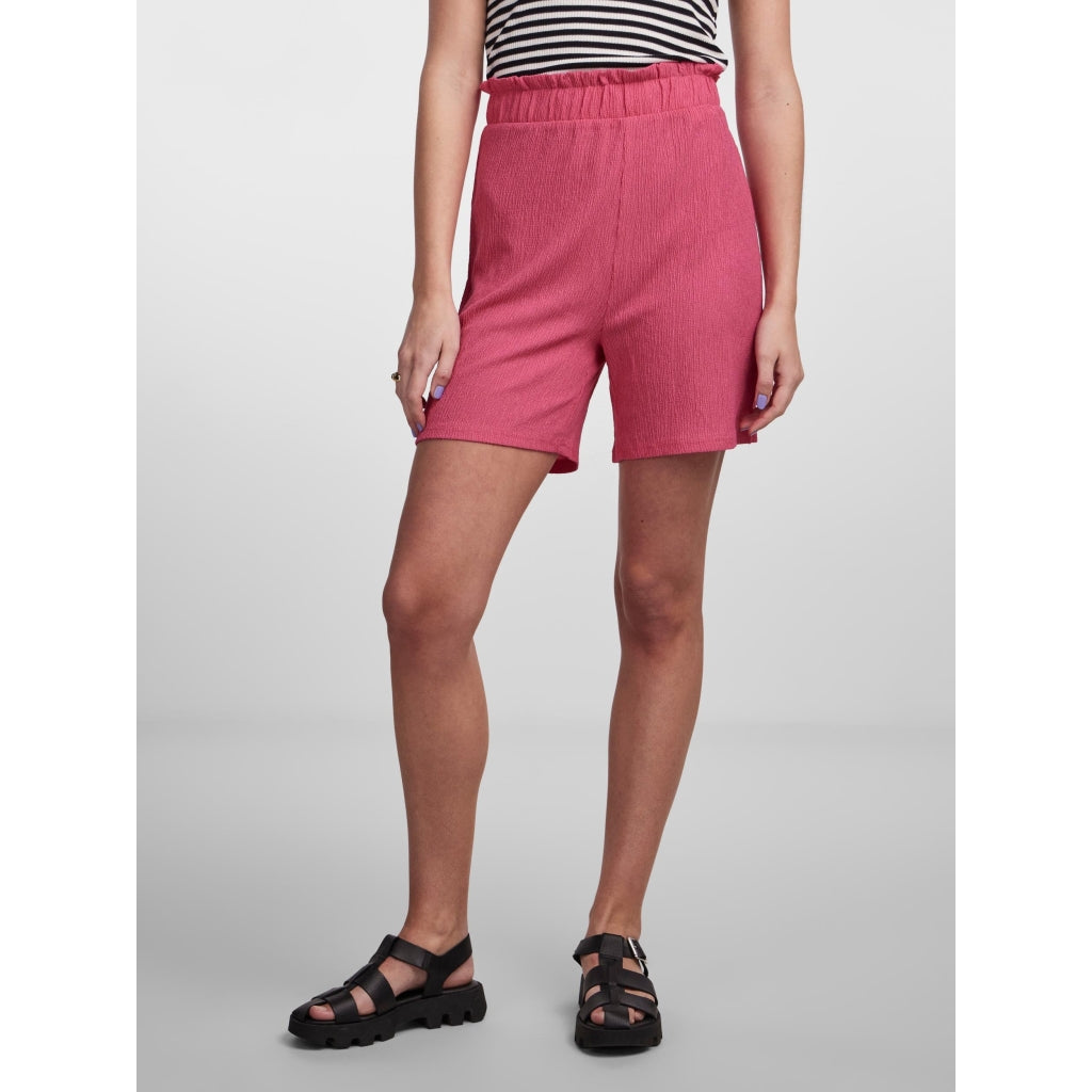 Pieces Dame Shorts Pcluna Beetroot Purple
