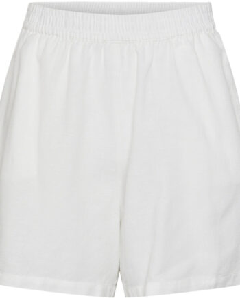 Pieces Dame Shorts Pcmilano Bright White